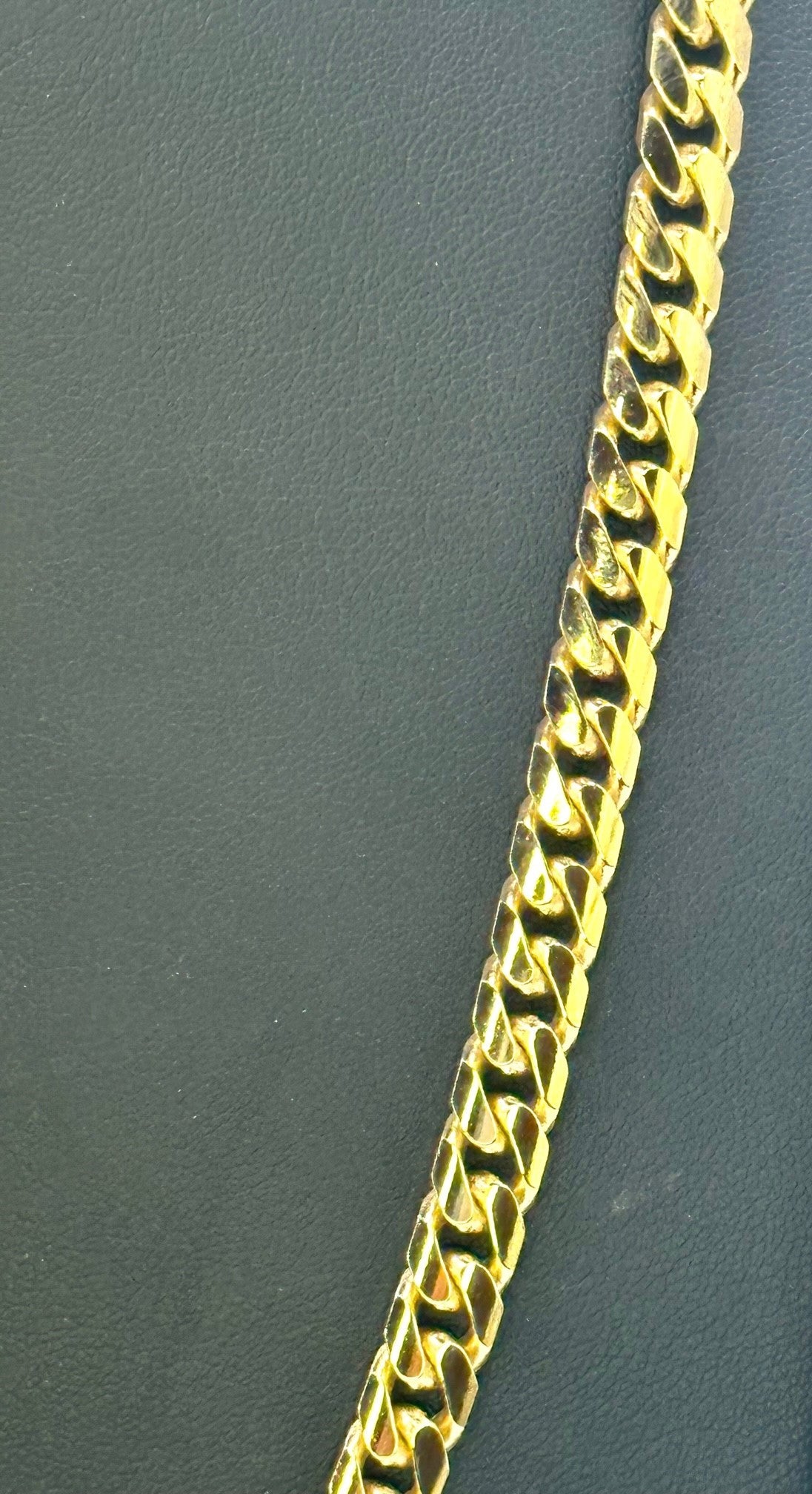 14K Yellow Gold Miami Cuban Chain 6.75MM Solid