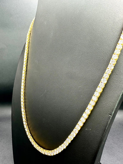 Tennis Chain Moissanite 4MM