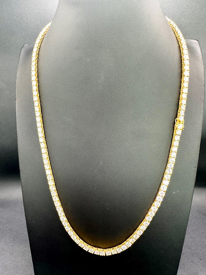 Tennis Chain Moissanite 4MM