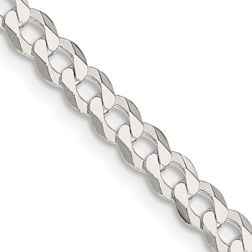 Curb Cuban - 5MM - Sterling Silver