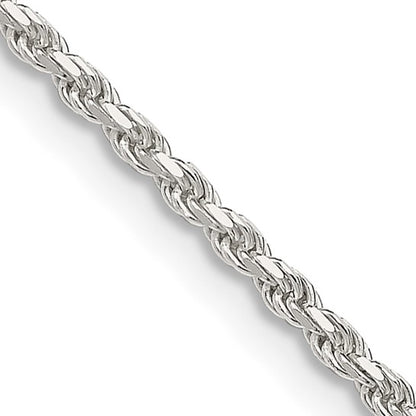 Sterling Silver Rope Chain - 1.1MM